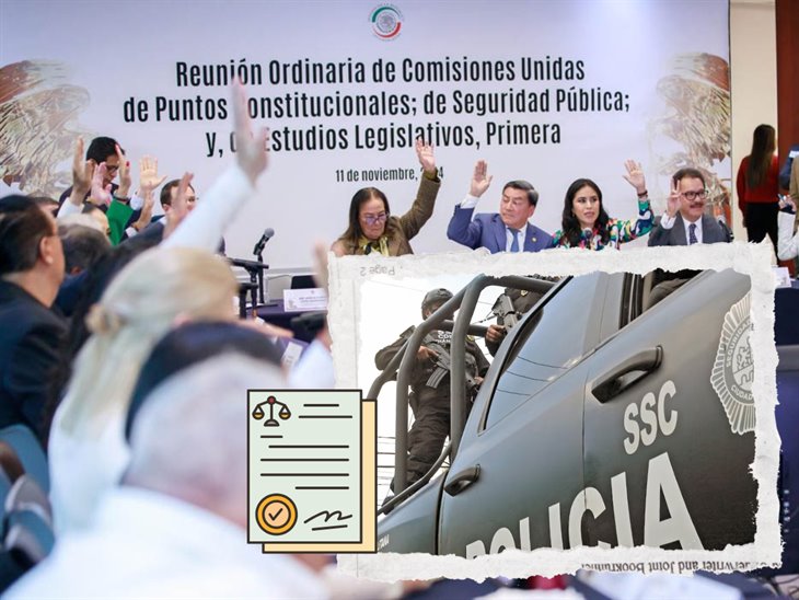 Comisiones del Senado aprueban reforma para fortalecer a la SSPC