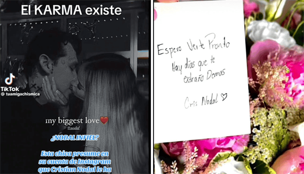 ¿Fake o IA? Esta es la supuesta infidelidad de Christian Nodal a Ángela Aguilar.