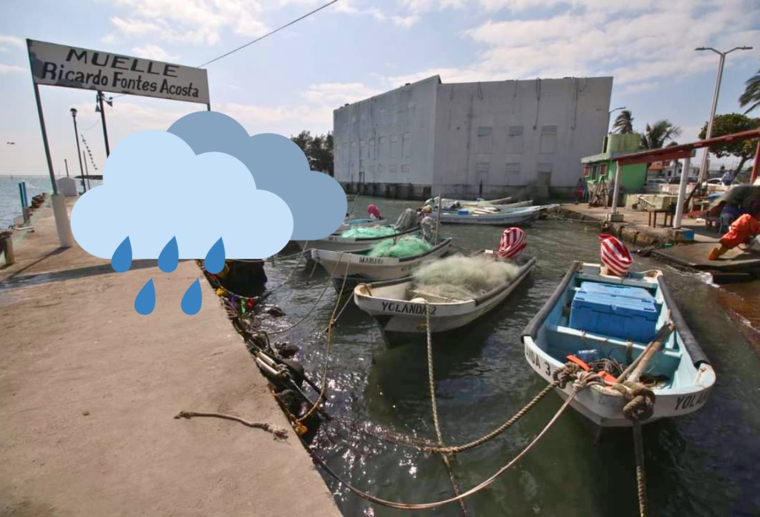 Pescadores de Veracruz enfrentan daños en lanchas por frentes fríos