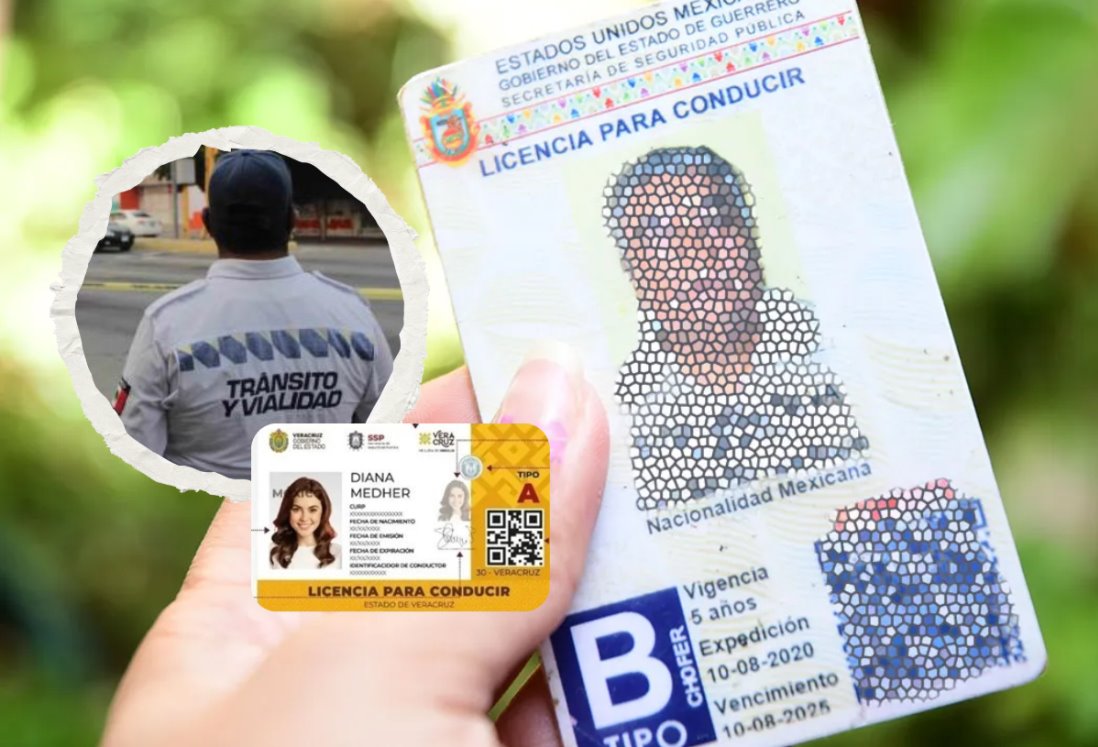 ¿Licencia de conducir de Guerrero sirve para circular en Veracruz? Te decimos