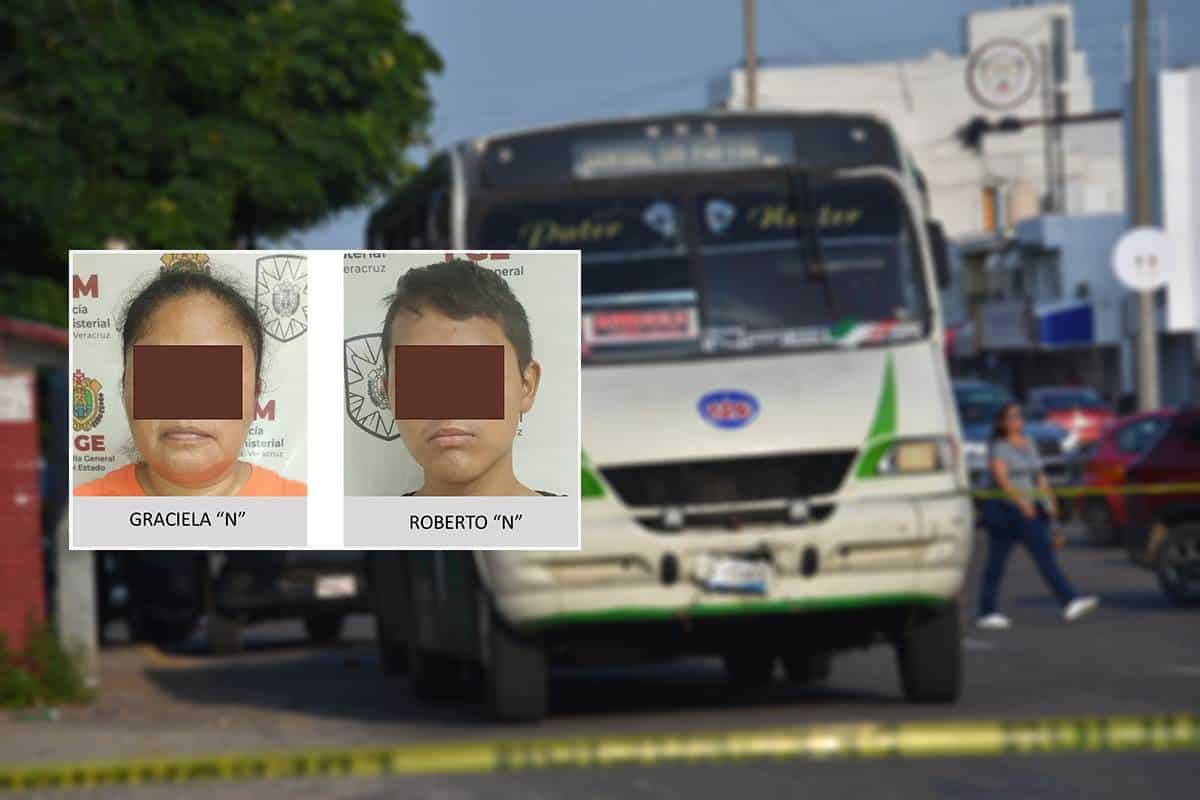 Asesinos de pasajero de autobús ya están en el Cereso de Coatzacoalcos