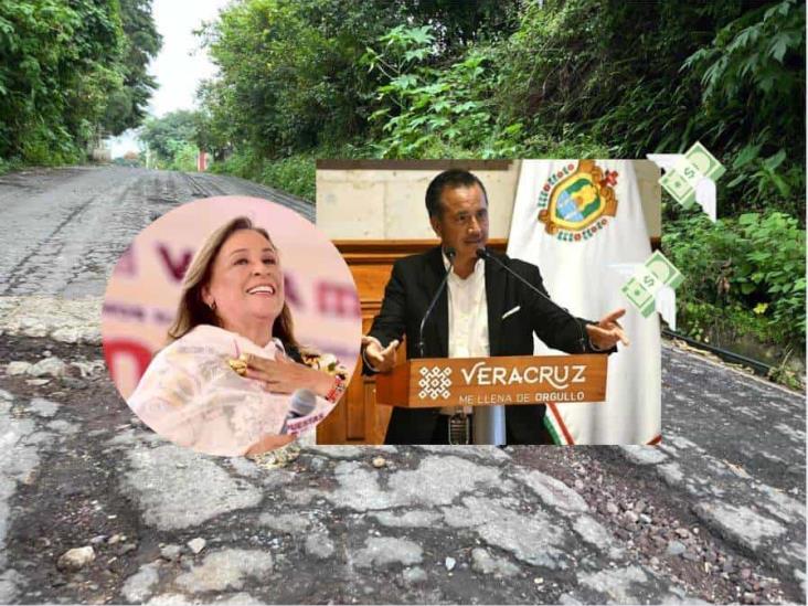 Nahle reparará carreteras de Veracruz abandonadas por Cuitláhuac