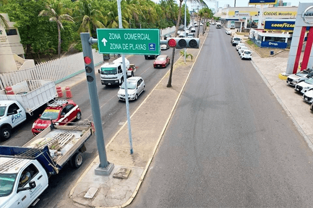 Ayuntamiento de Boca del Río impulsa modernización vial con semáforos y pavimentación