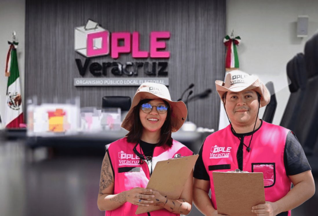 OPLE Veracruz lanza oferta de trabajo con sueldos de hasta 20 mil pesos; estos son los requisitos