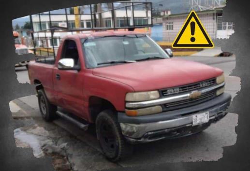 Ahora en La Perla; reportan el robo de una camioneta