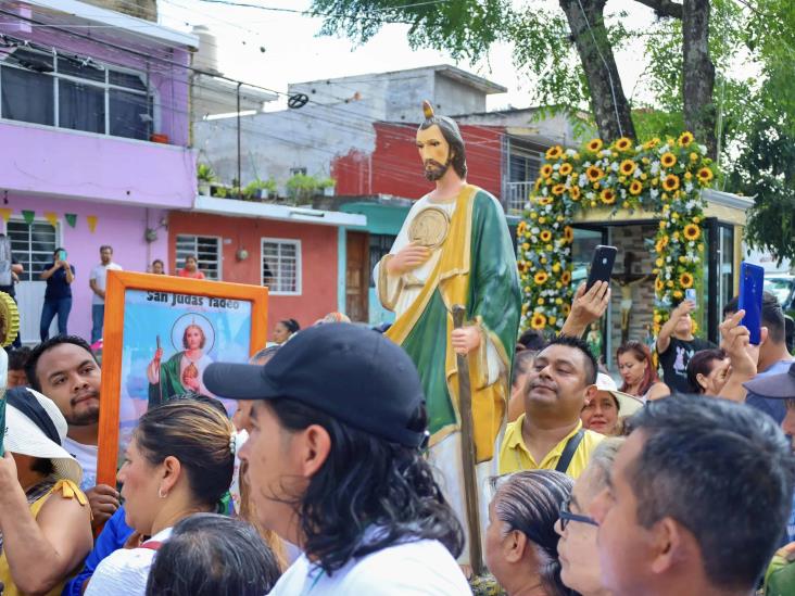 Reliquias de San Judas Tadeo llegan a norte de Veracruz en esta fecha