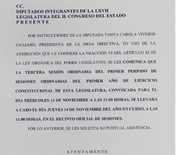 Gabinete de Cuitláhuac se iría sin dar cuentas o con comparecencias "exprés"