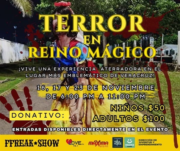 ¿Terror en Reino Mágico?: llegarán nuevas atracciones al parque en Veracruz