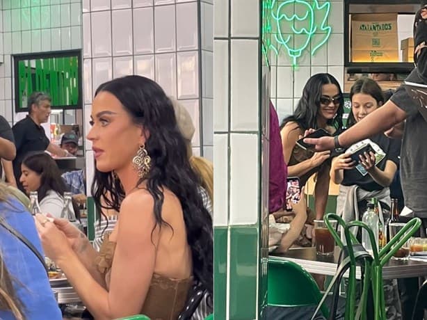 Katy Perry en México: comiendo tacos y en una micro, así fue su visita