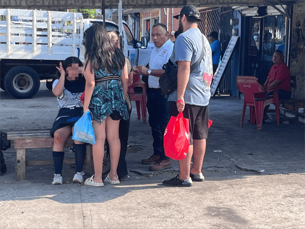 Estudiante de 14 años es atropellada por motociclistas que huyen en Veracruz