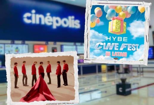 ¿Te gusta el k-pop? Estos son los conciertos que se proyectarán en Cinépolis por el HYBE Cine Fest