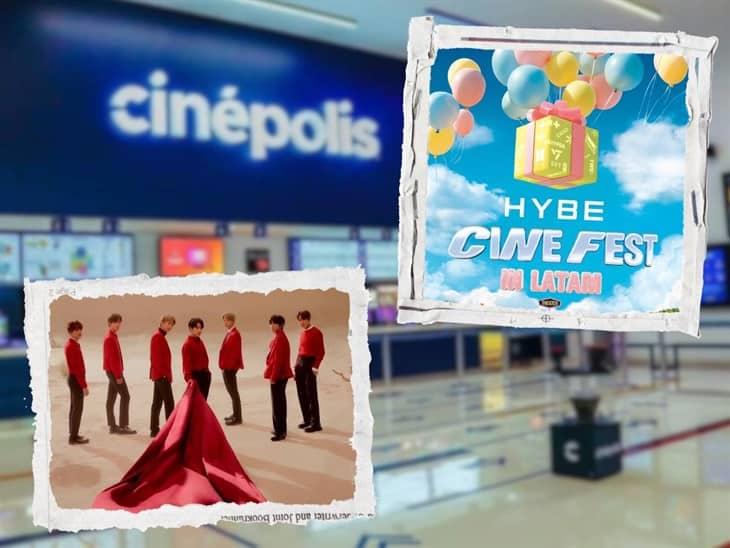 ¿Te gusta el k-pop? Estos son los conciertos que se proyectarán en Cinépolis por el HYBE Cine Fest