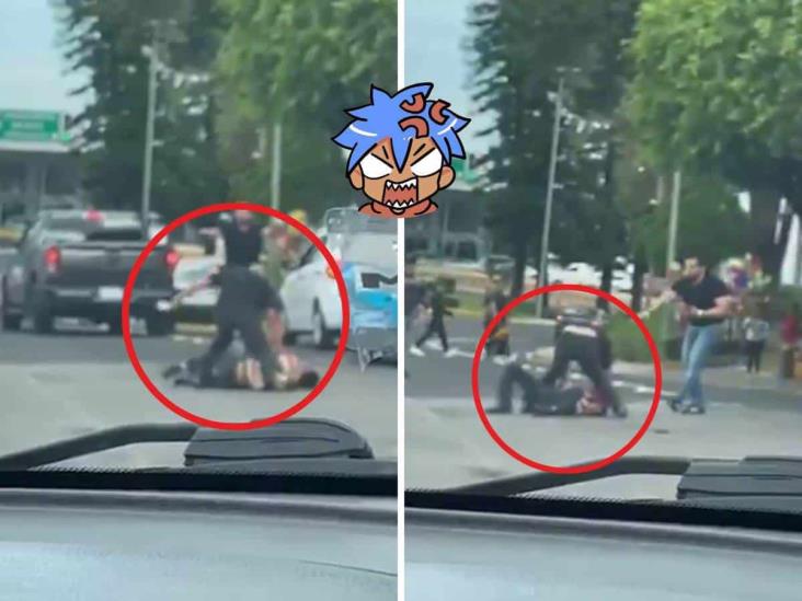 VIDEO de pelea de automovilistas en Xalapa se hace viral en redes sociales; ¿qué fue lo que pasó?