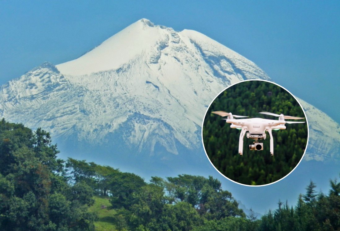 Instituto Tecnológico de Veracruz usa drones para reforestar el Pico de Orizaba