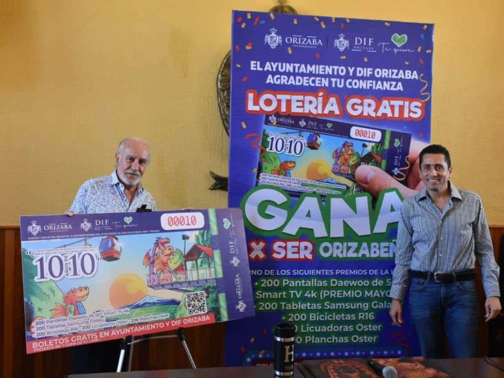 Alista Ayuntamiento de Orizaba lotería de fin de año; así puedes participar