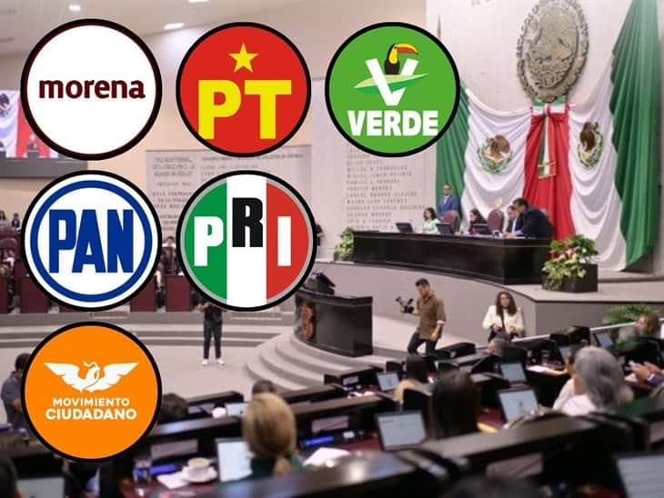 Así se repartieron las comisiones del Congreso de Veracruz; Morena muestra músculo