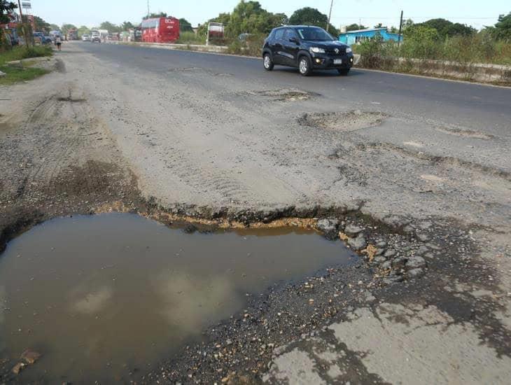 ¿Cuándo estarán listas las carreteras de Veracruz con el Bacheton?