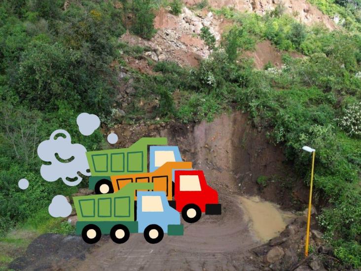 Derrumbe en autopista Orizaba-Puebla ya es un problema ambiental, afirma diputado