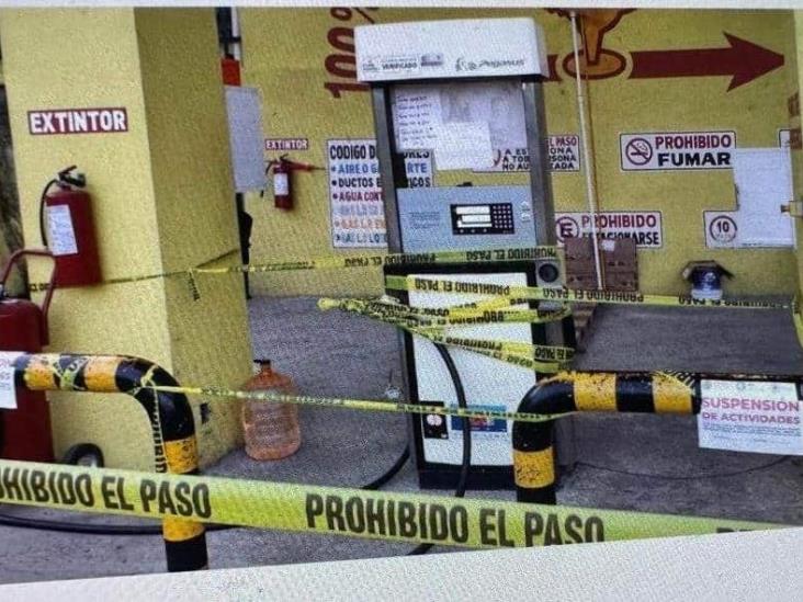 Clausuran estación de gas en sur de Veracruz por irregularidades