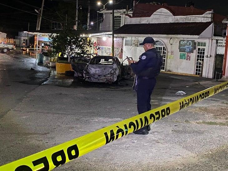 Refuerzan seguridad tras incendio de taxis en Tihuatlán, ¿hay sospechosos?