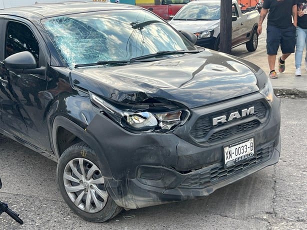 Chofer de camioneta atropella a alumno del COBAEV en Tlapacoyan, Veracruz