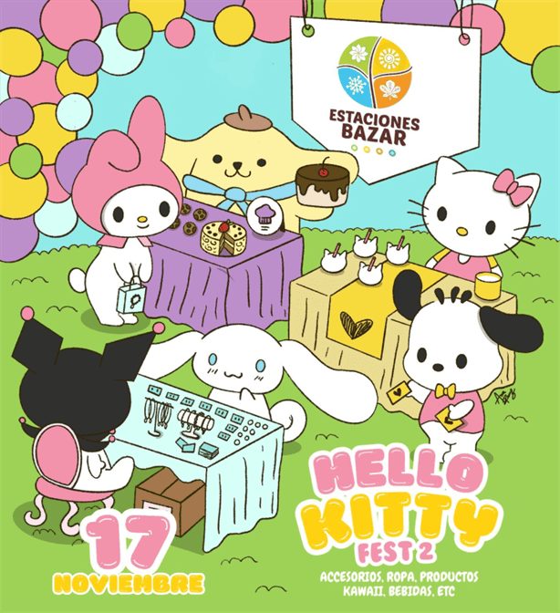 ¿Eres fan de Hello Kitty y Harry Potter?, habrá bazar en Xalapa: checa fecha y horario