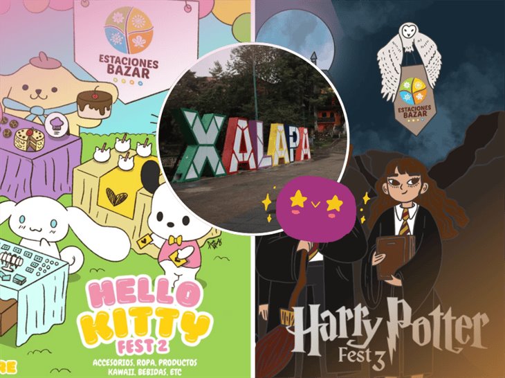 ¿Eres fan de Hello Kitty y Harry Potter?, habrá bazar en Xalapa: checa fecha y horario