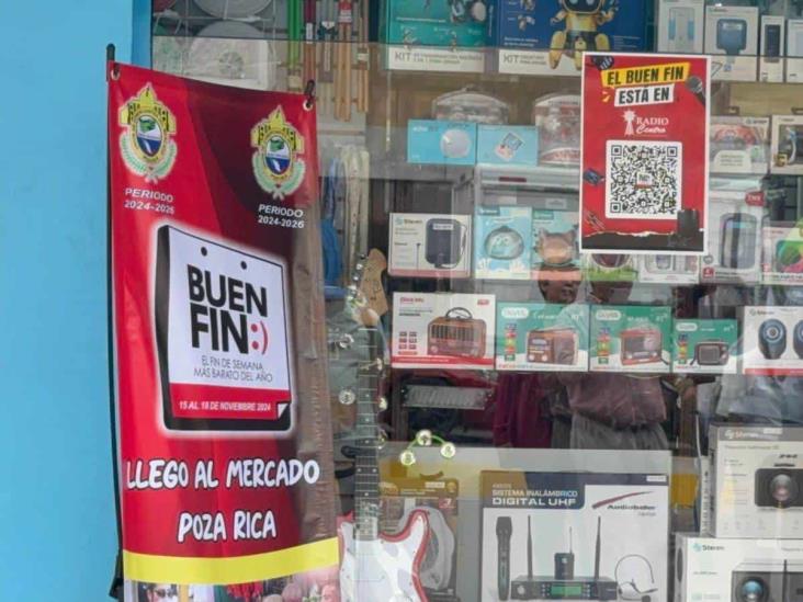 Más de 800 negocios de Poza Rica participan en el Buen Fin