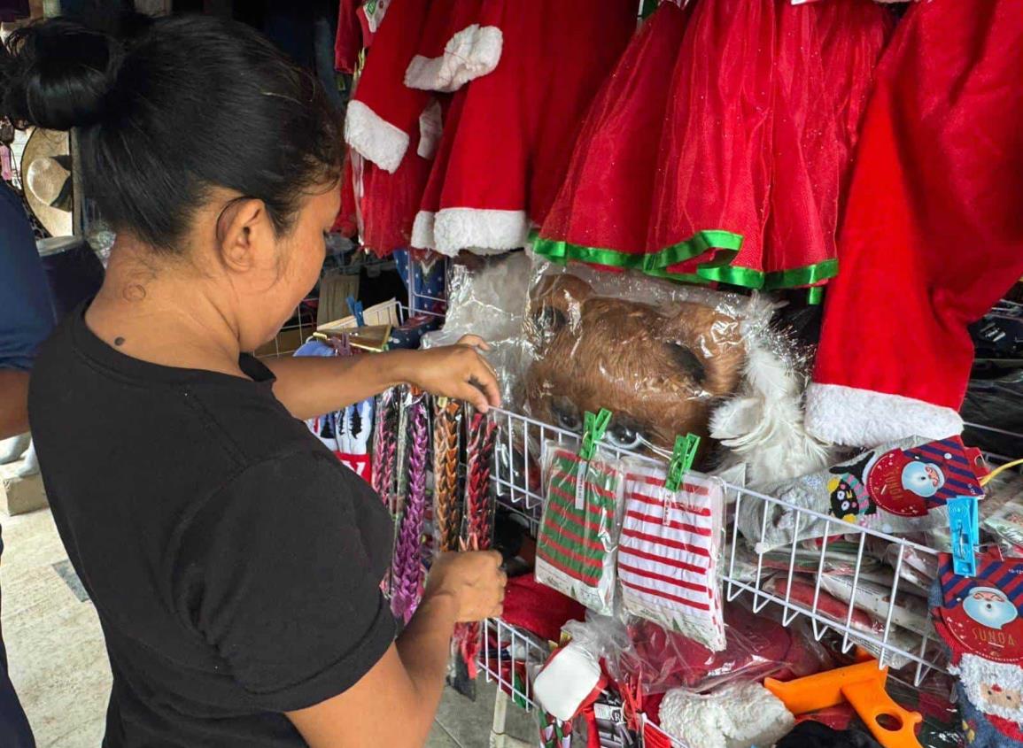 Comerciantes se preparan para venta por desfile conmemoración de la Revolución