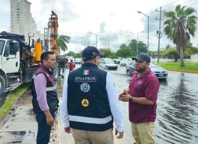 Pronostican lluvias muy fuertes en Veracruz por circulación de tormenta tropical Sara