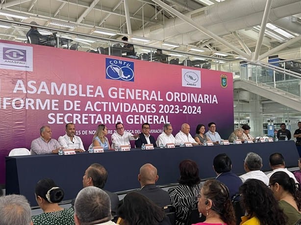 Realizan Asamblea General Ordinaria de la CONTU en la USBI, en Boca del Río