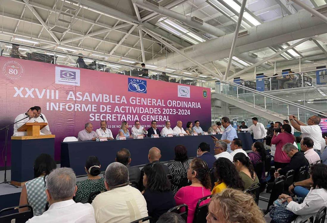 Realizan Asamblea General Ordinaria de la CONTU en la USBI, en Boca del Río