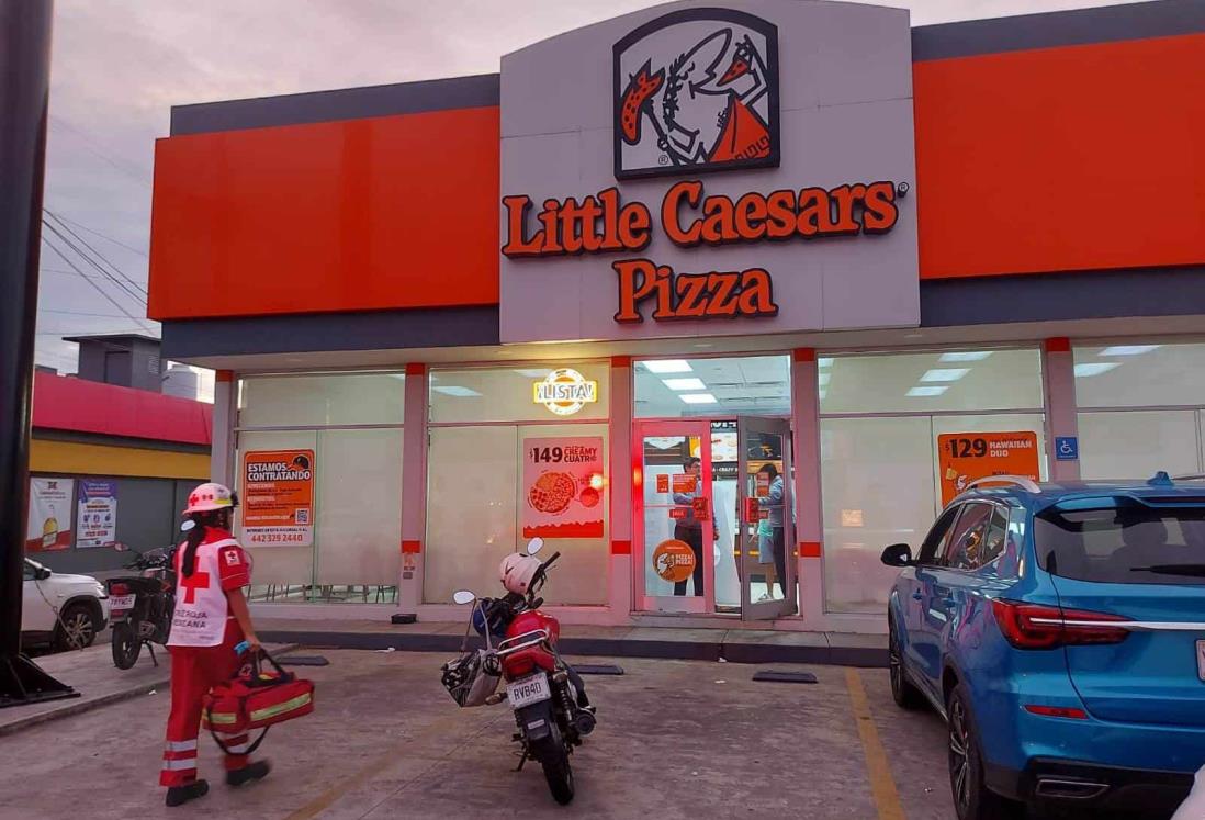 Hombre de la tercera edad pierde la vida en una pizzería de Veracruz | VIDEO