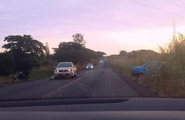 Automóviles chocan por alcance en la carretera Veracruz – Córdoba