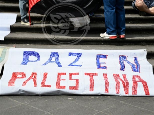 Activistas nuevamente piden paz en Palestina desde Xalapa