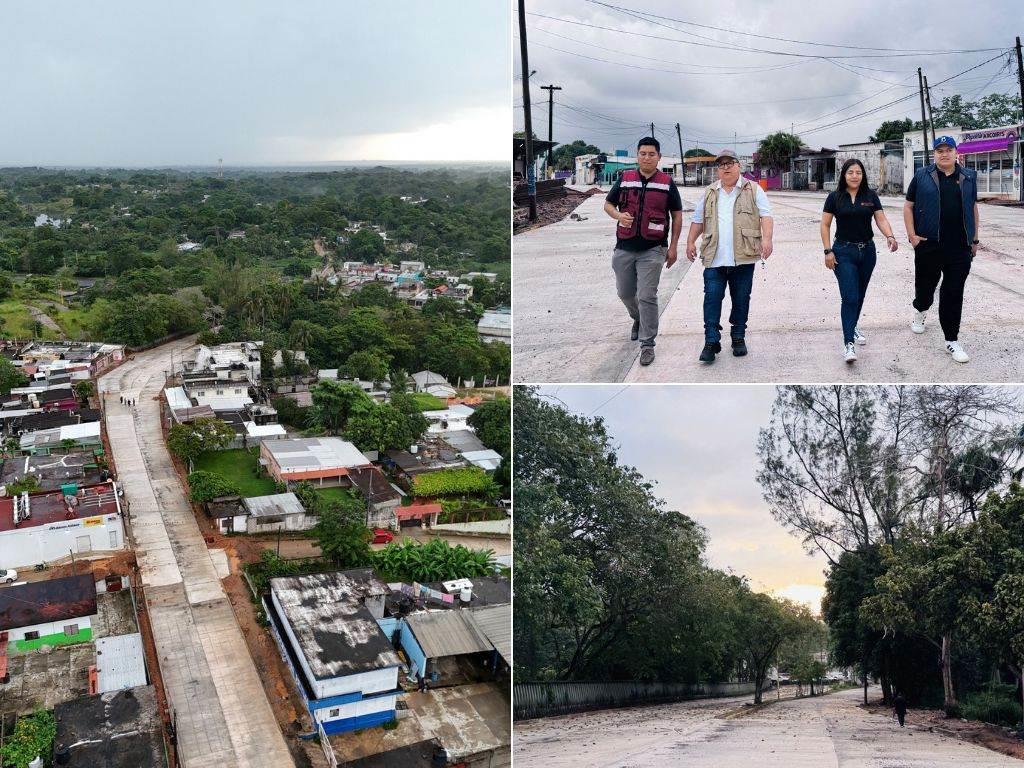 Con firmeza, José Noé Castillo Olvera transforma la imagen urbana de Agua Dulce