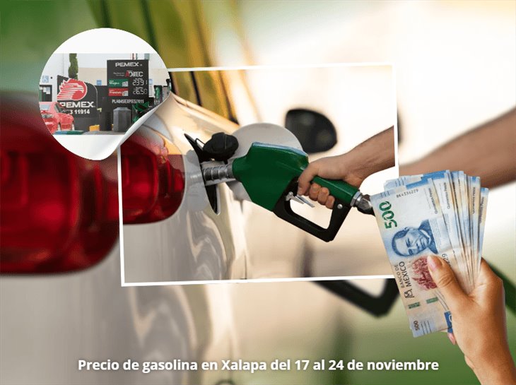 Este es el precio de la gasolina en Xalapa del 17 al 24 de noviembre: ¿subió?