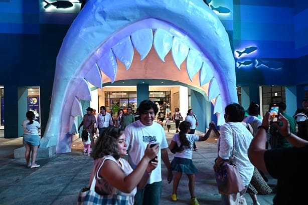 Aquarium del Puerto de Veracruz reabre sus puertas estrenando nueva fachada