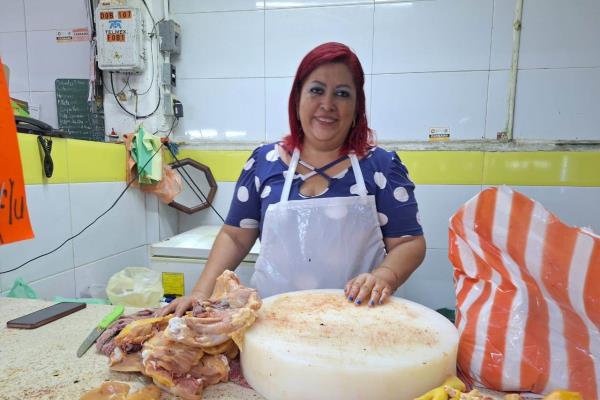 Así se encuentra el precio del pollo en los mercados de Veracruz