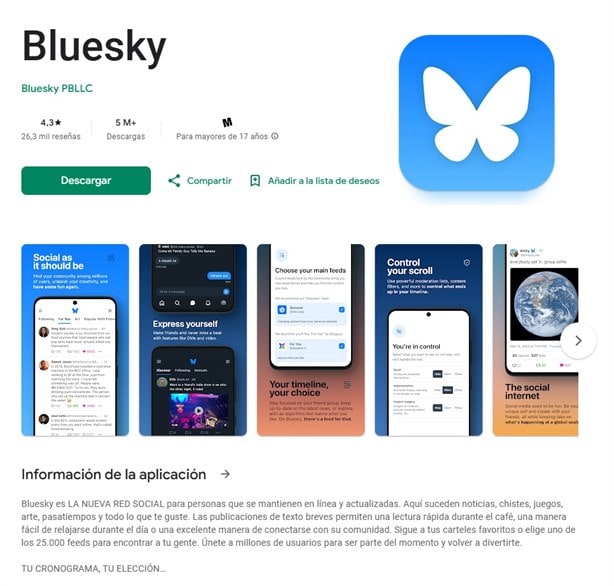 BlueSky, así es la red social a la que se están mudando usuarios de X