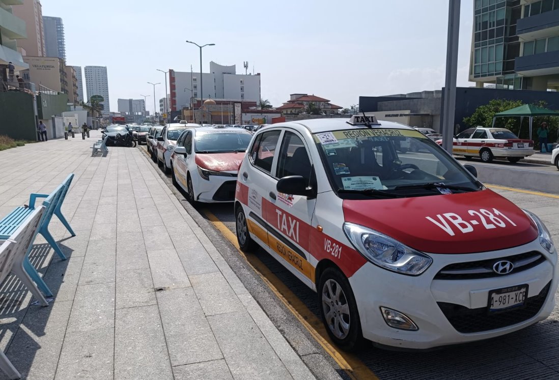 Taxistas de Veracruz incrementan ingresos hasta 50% durante Buen Fin y puente largo