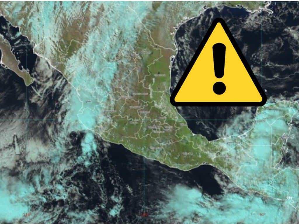 Depresión Tropical Sara afecta hoy con lluvias y norte en esta zona del Golfo de México