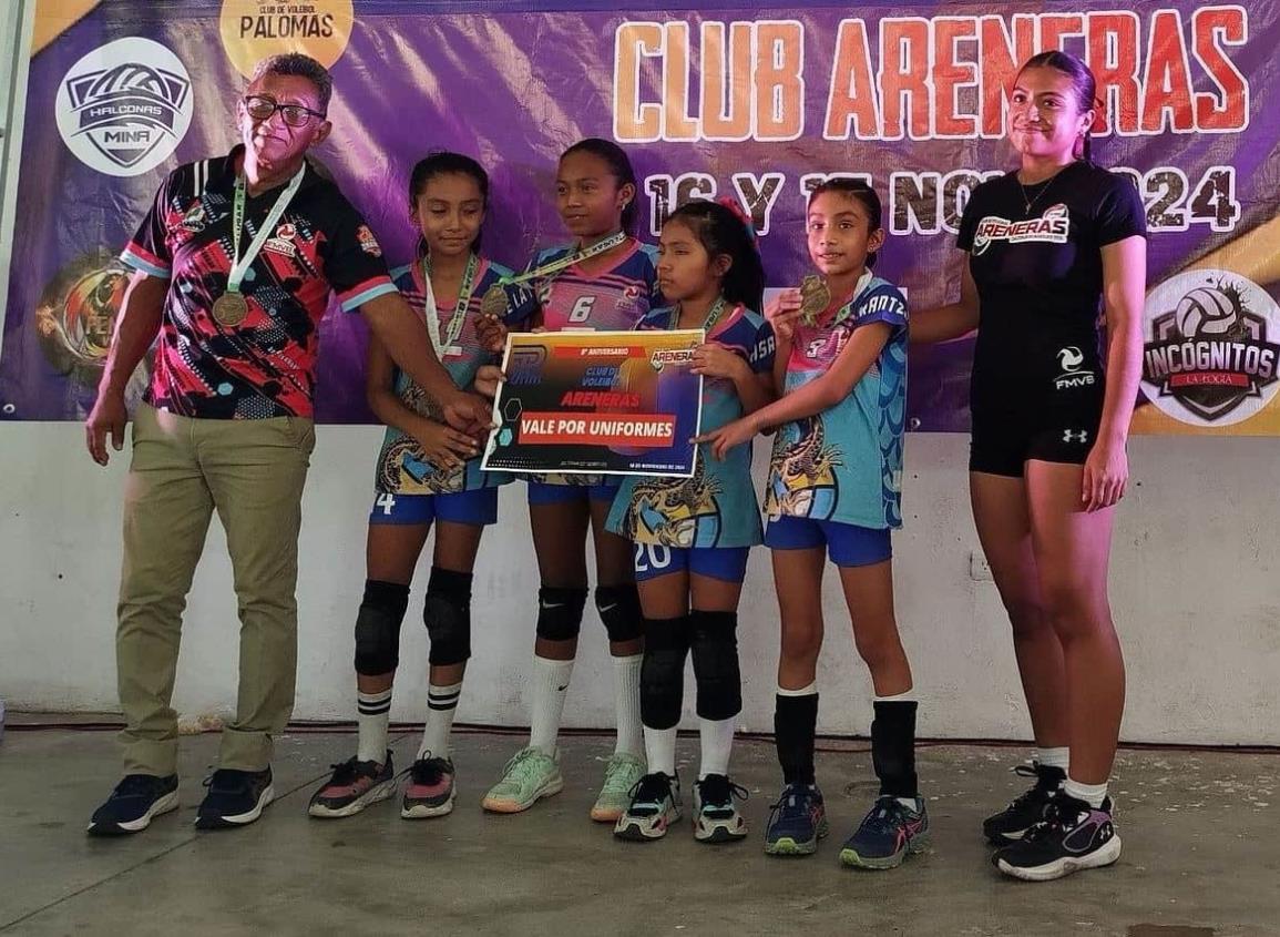 El Torneo de Aniversario del Club Areneras resultó todo un éxito