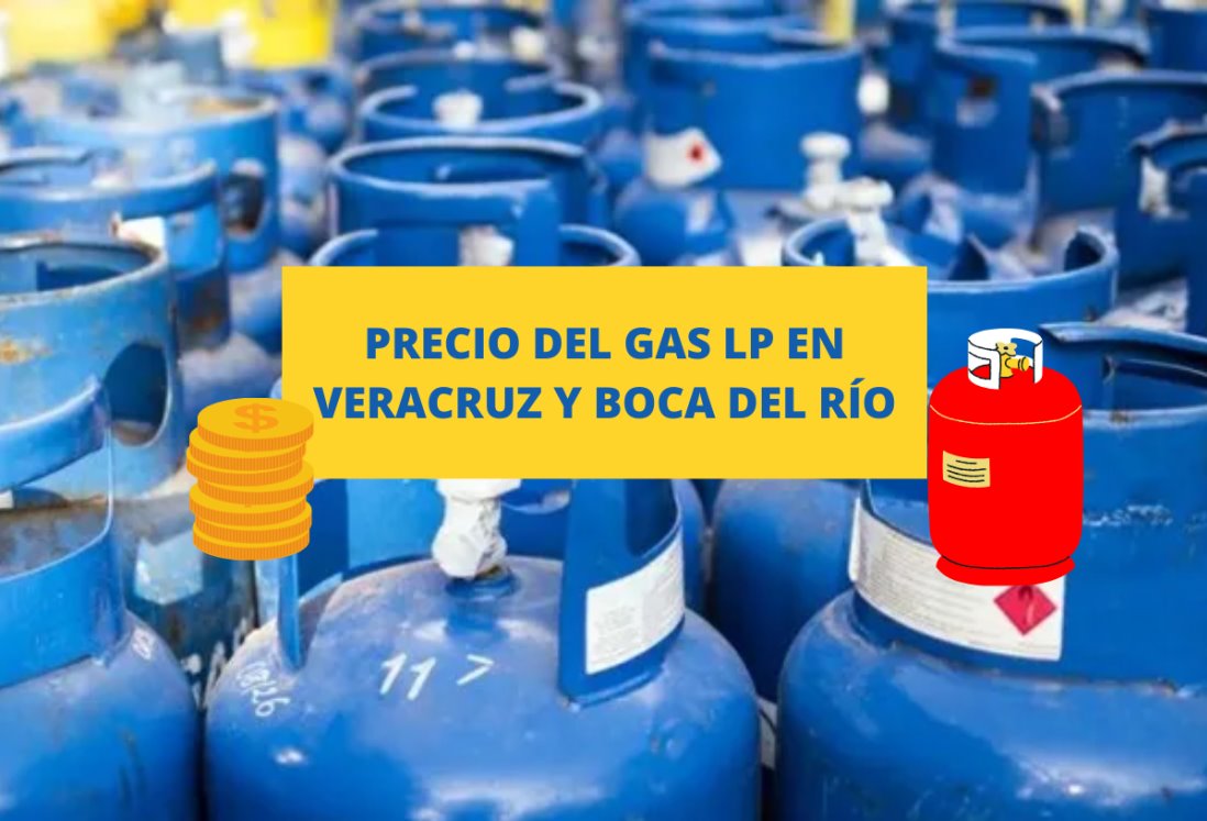 Gas LP: esto costará en Veracruz y Boca del Río del 18 al 23 de noviembre