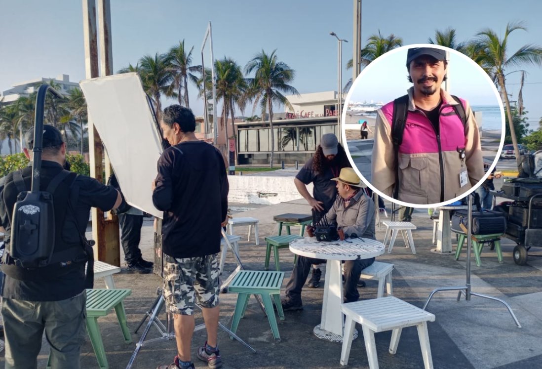 Graban VIDEO promocional del INE en bulevar de Veracruz