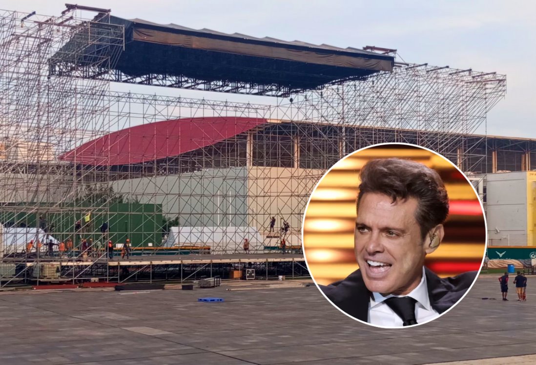 Concierto de Luis Miguel sigue programado pese a alerta por norte en Boca del Río