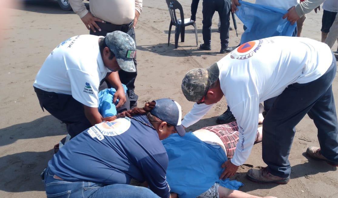 Muere ahogada turista de Tlaxcala en playa de La Mancha