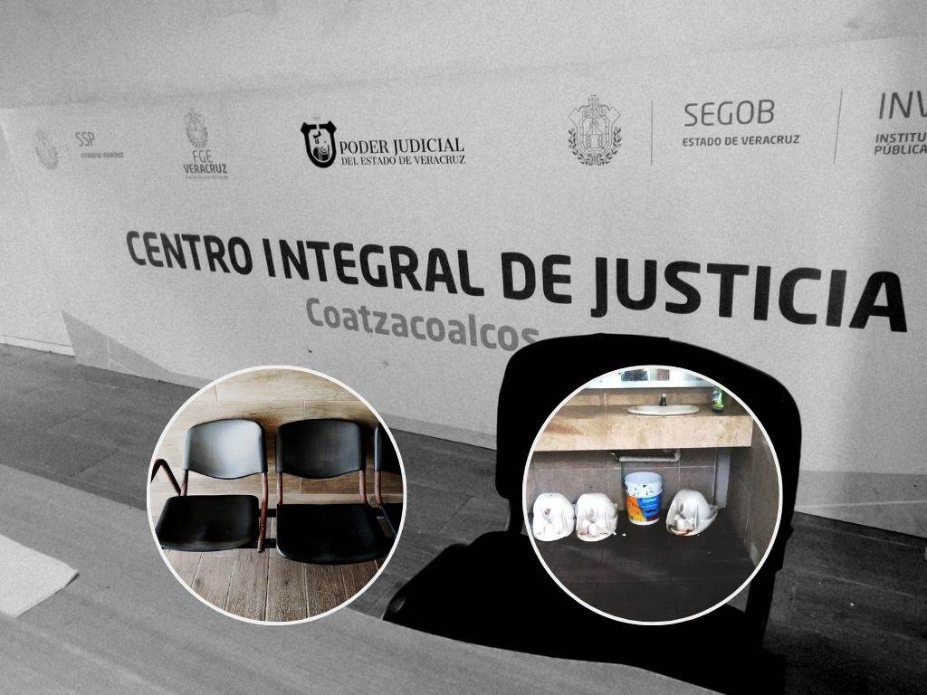 Centro Integral de Justicia en deplorables condiciones; sillas rotas e inmueble insalubre | VIDEO