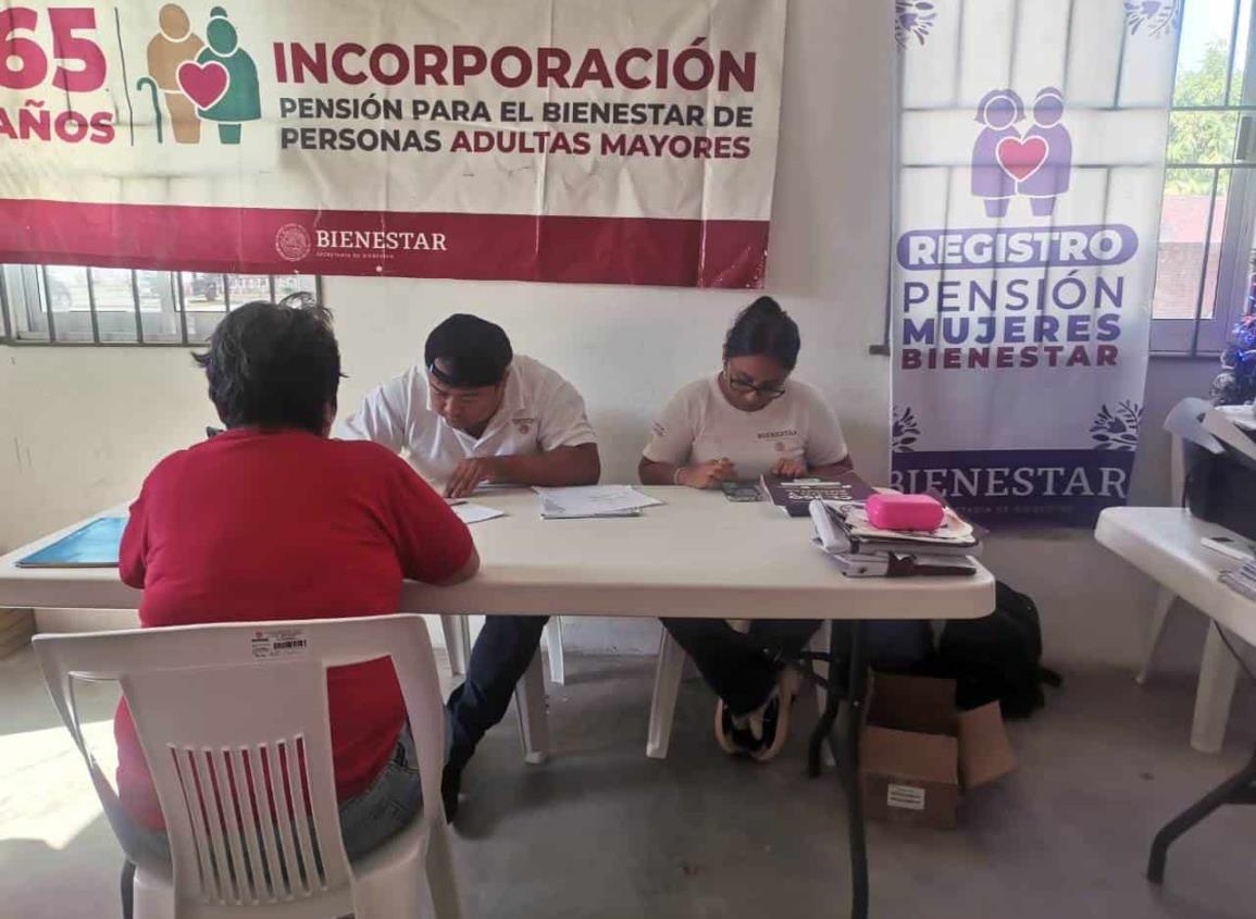 Inicia la incorporación al programa de Pensión para el Bienestar, para personas de 65 años