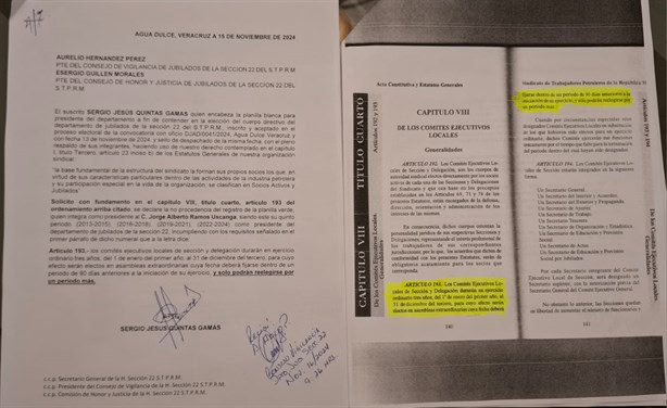 Sección 22 Agua Dulce: por este motivo jubilados piden invalidar a la planilla verde de la elección | VIDEO